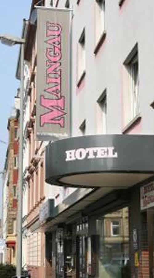 Maingau Hotel Francoforte sul Meno Esterno foto